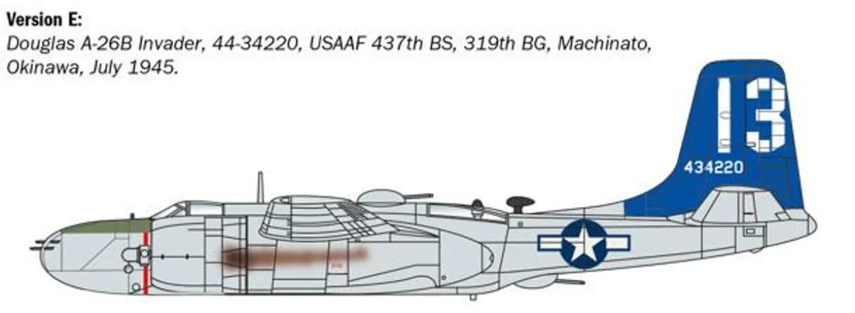 Italeri 1/72 Douglas A-26 A/B Invader