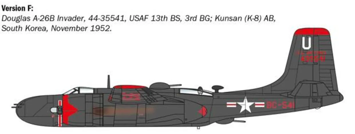 Italeri 1/72 Douglas A-26 A/B Invader