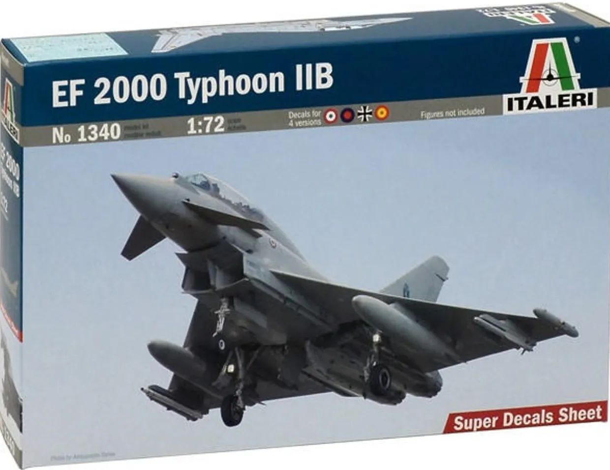 Italeri 1/72 Eurofighter EF 2000 Typhoon IIB