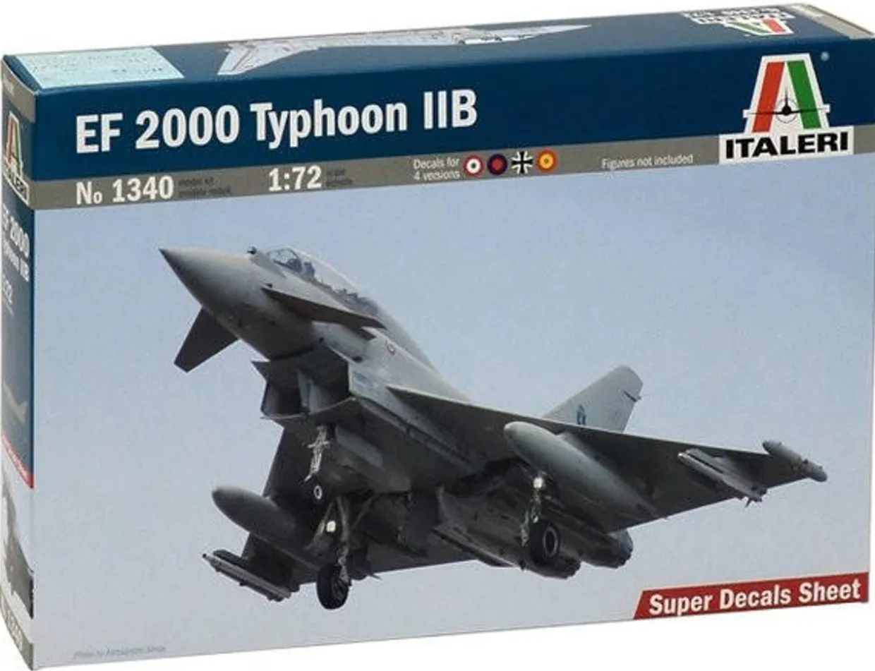 Italeri 1/72 Eurofighter EF 2000 Typhoon IIB