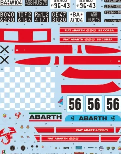 Italeri 1/12 Fiat Abarth 695 SS