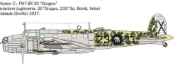 Italeri 1/72 Fiat BR.20 Cicogna