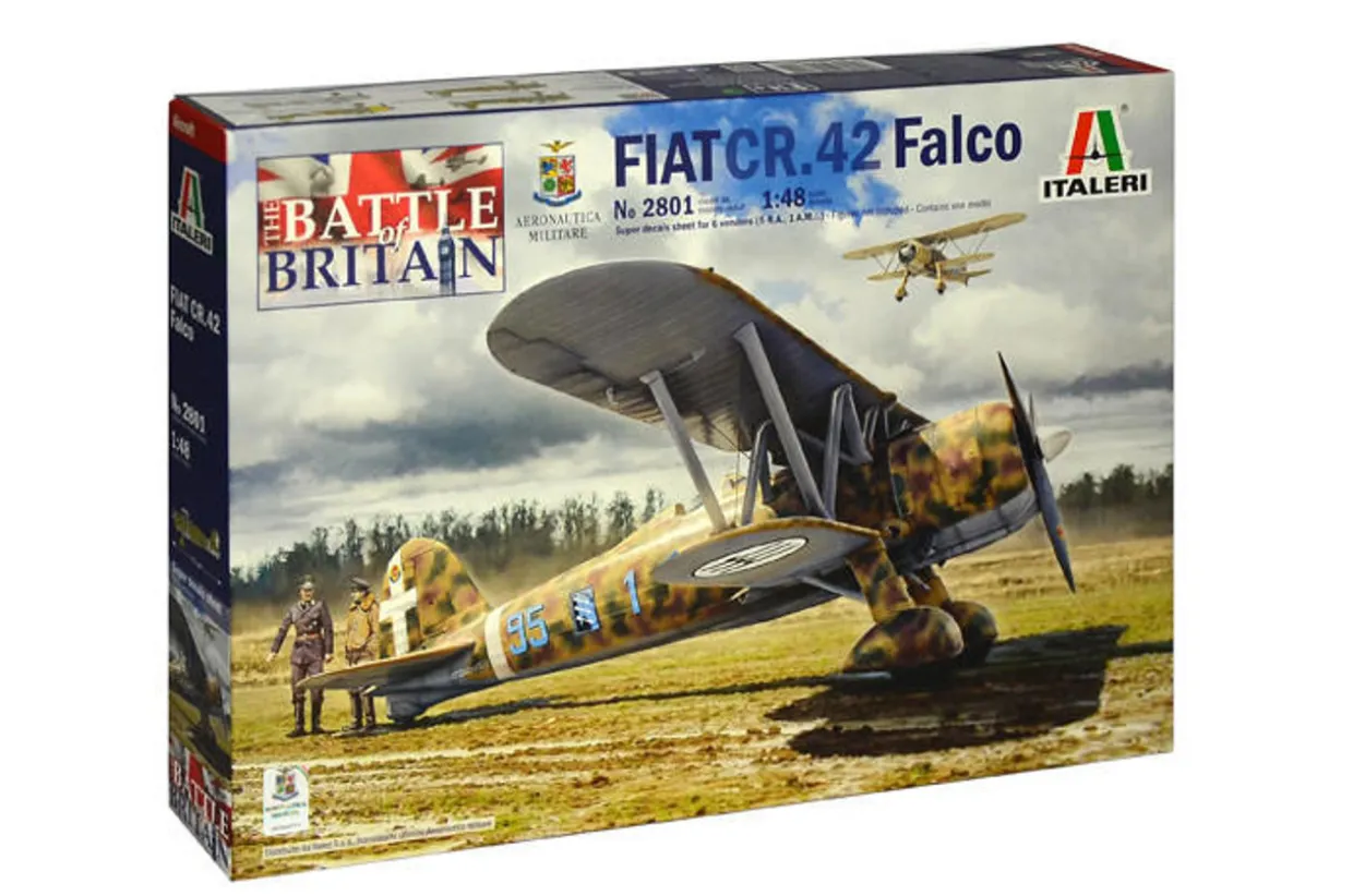 Italeri 1/48 Fiat CR.42 Battle of Britain 80th Anniversary