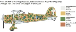 Italeri 1/48 Fiat CR.42 Battle of Britain 80th Anniversary