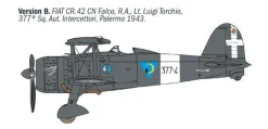 Italeri 1/72 FIAT CR.42 CN “Falco” Night Fighter