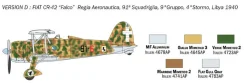 Italeri 1/72 Fiat CR.42 Falco