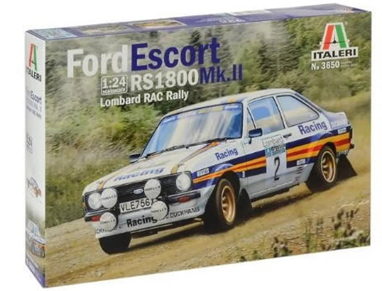 Italeri 1/24 Ford Escort RS1800 Mk.II RAC