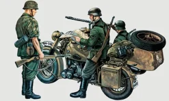 Italeri 1/35 German BMW Motorcycle & Sidecar