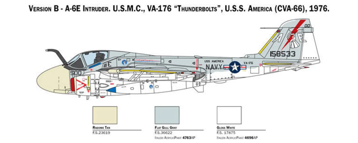 Italeri 1/72 Grumman A-6E TRAM Intruder