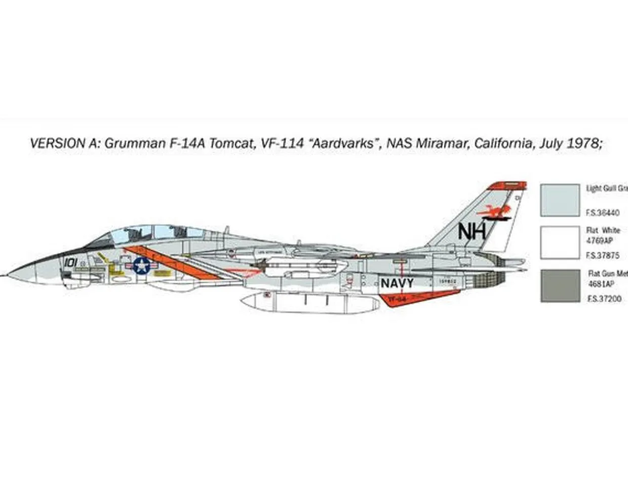 Italeri 1/72 Grumman F-14A Tomcat