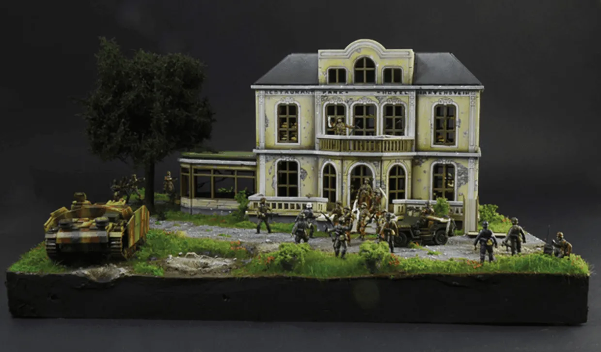 Italeri 1/72 Hotel Hartenstein - Operation Market Garden September 1944