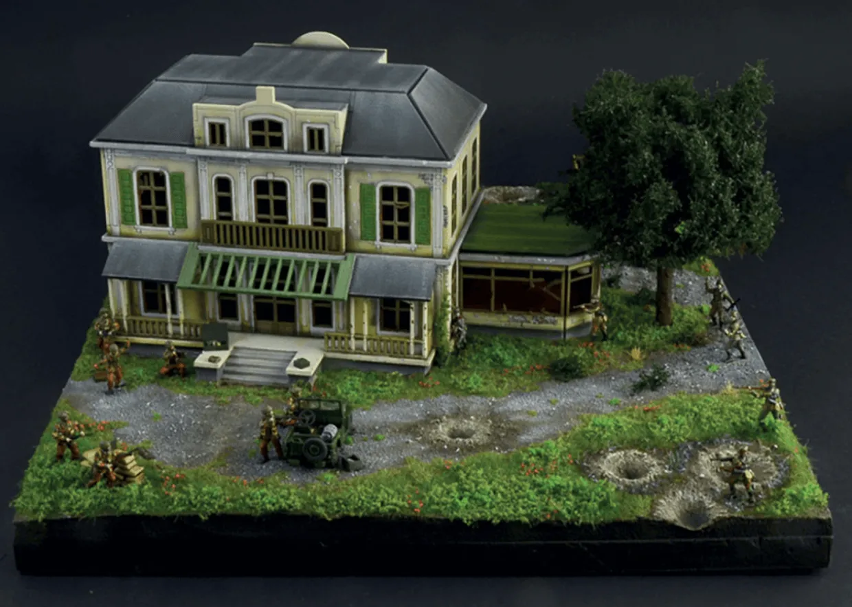 Italeri 1/72 Hotel Hartenstein - Operation Market Garden September 1944