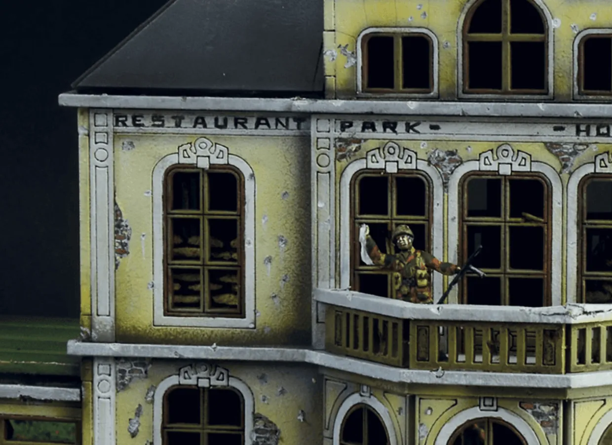 Italeri 1/72 Hotel Hartenstein - Operation Market Garden September 1944