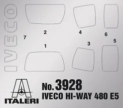 Italeri 1/24 Iveco Hi-Way 480 E5 Low Roof