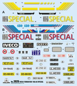 Italeri 1/24 Iveco Turbostar 190.48 Special
