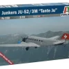 Italeri 1/72 Junkers Ju 52 Civilian Version