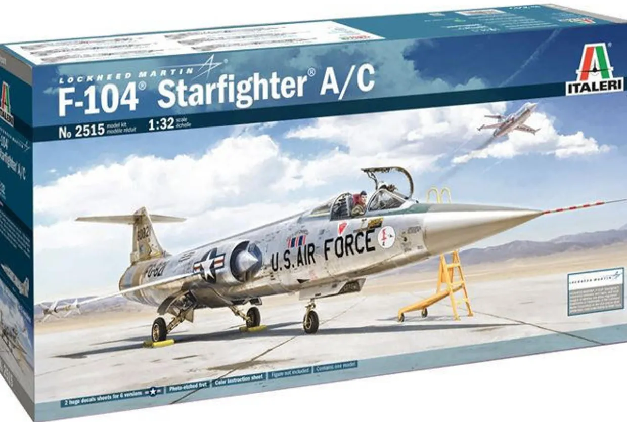 Italeri 1/32 Lockheed F-104 Starfighter A/C