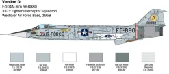 Italeri 1/32 Lockheed F-104 Starfighter A/C