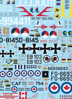 Italeri 1/32 Lockheed F-104G Recce Upgraded Edition