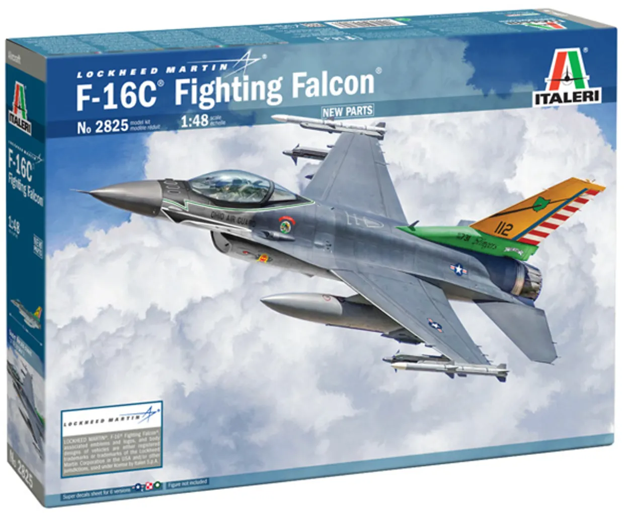 Italeri 1/48 Lockheed Martin F-16C Fighting Falcon Model Kit