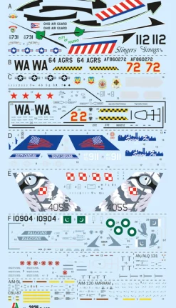 Italeri 1/48 Lockheed Martin F-16C Fighting Falcon Model Kit