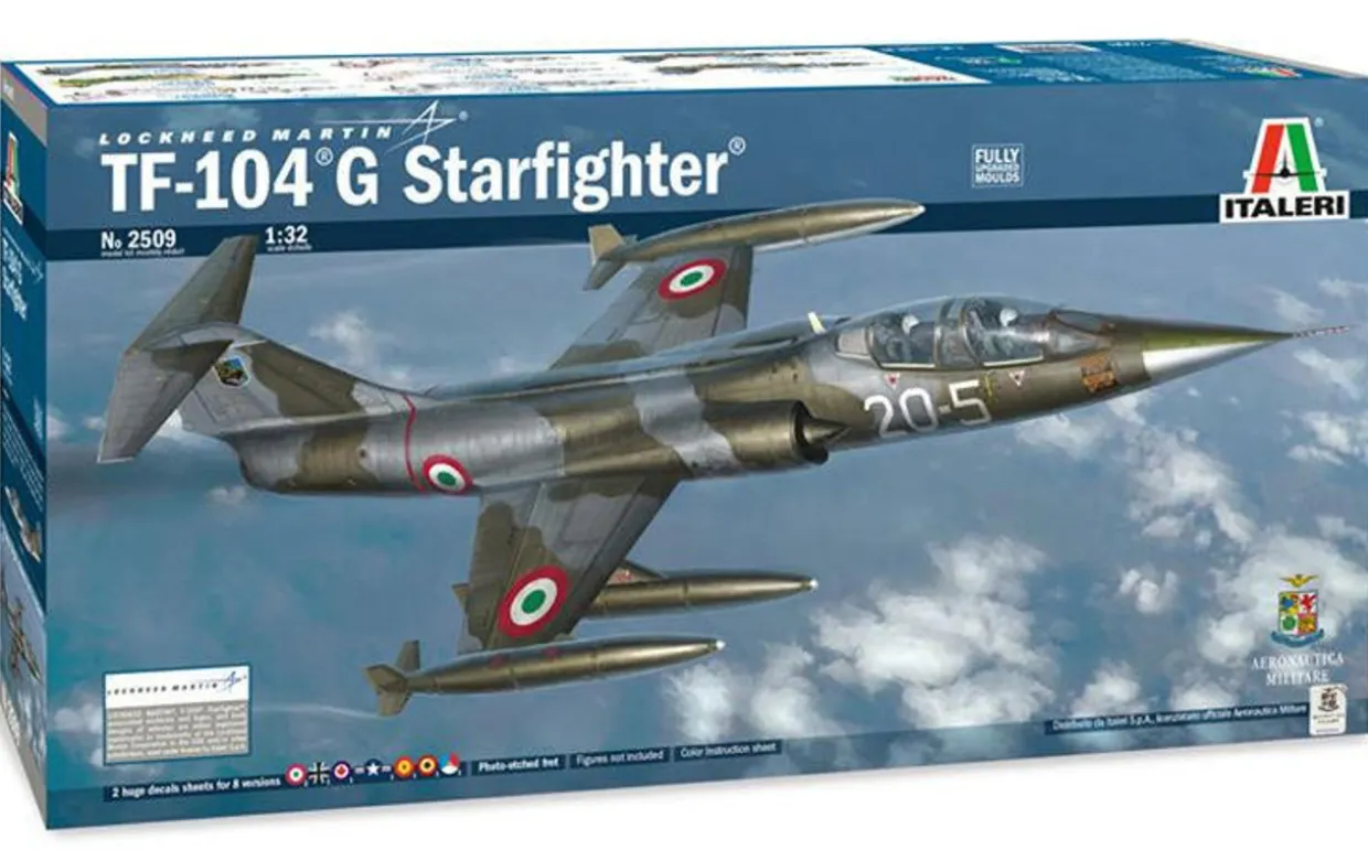 Italeri 1/32 Lockheed TF-104G AMI Starfighter