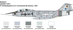 Italeri 1/32 Lockheed TF-104G AMI Starfighter