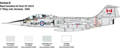 Italeri 1/32 Lockheed TF-104G AMI Starfighter