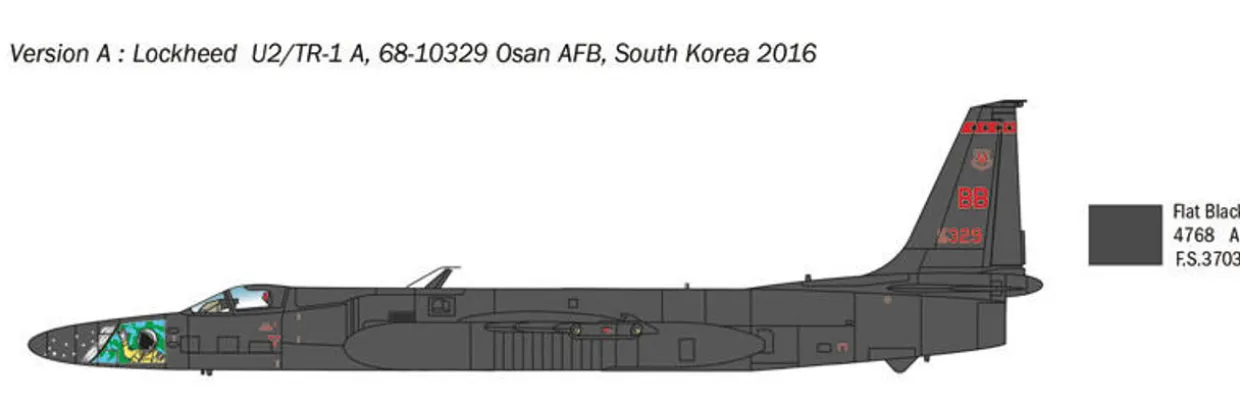 Italeri 1/48 Lockheed TR-1A/B Model Kit
