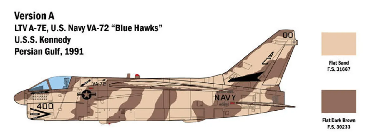 Italeri 1/48 LTV A-7E Corsair II