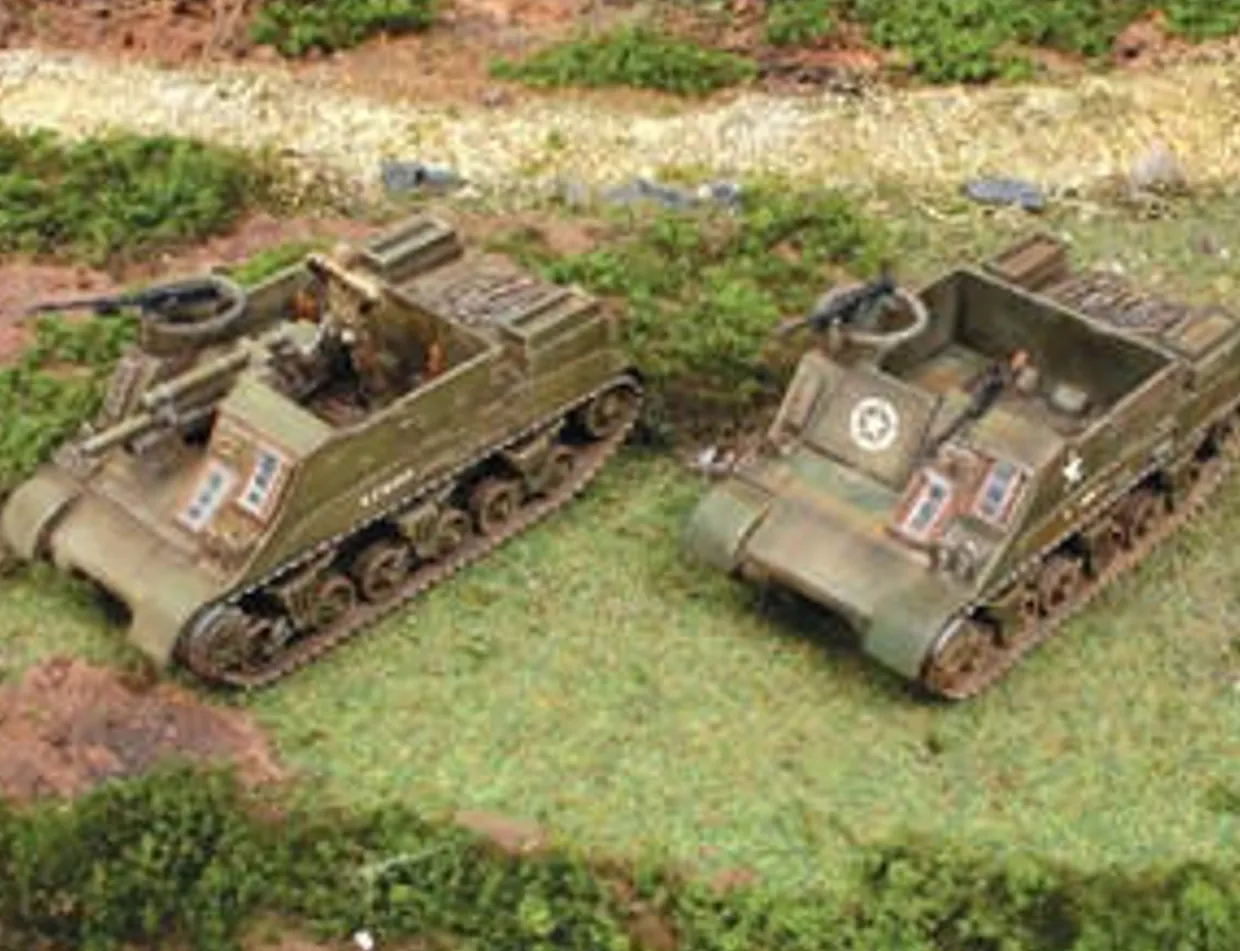 Italeri 1/72 M7 Priest 105mm HMC/Kangaroo Fast Assembly Model Kit