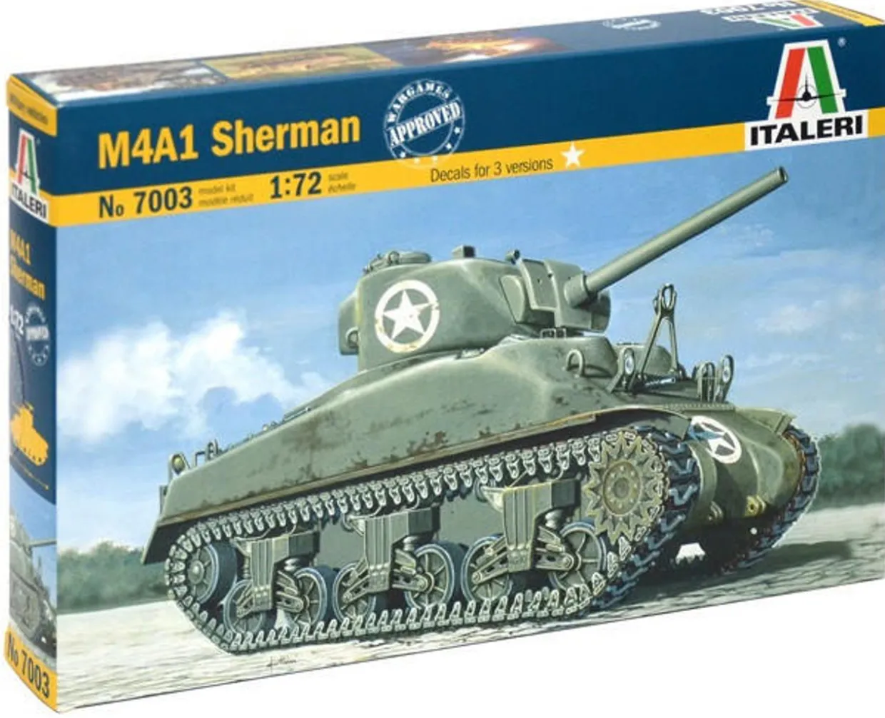 Italeri 1/72 M4 Sherman