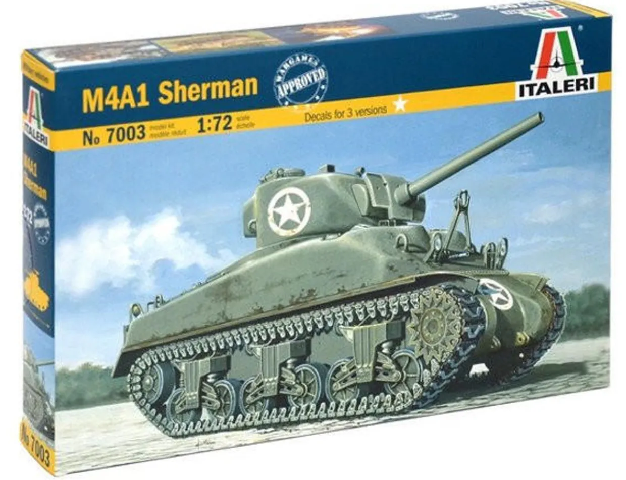 Italeri 1/72 M4 Sherman