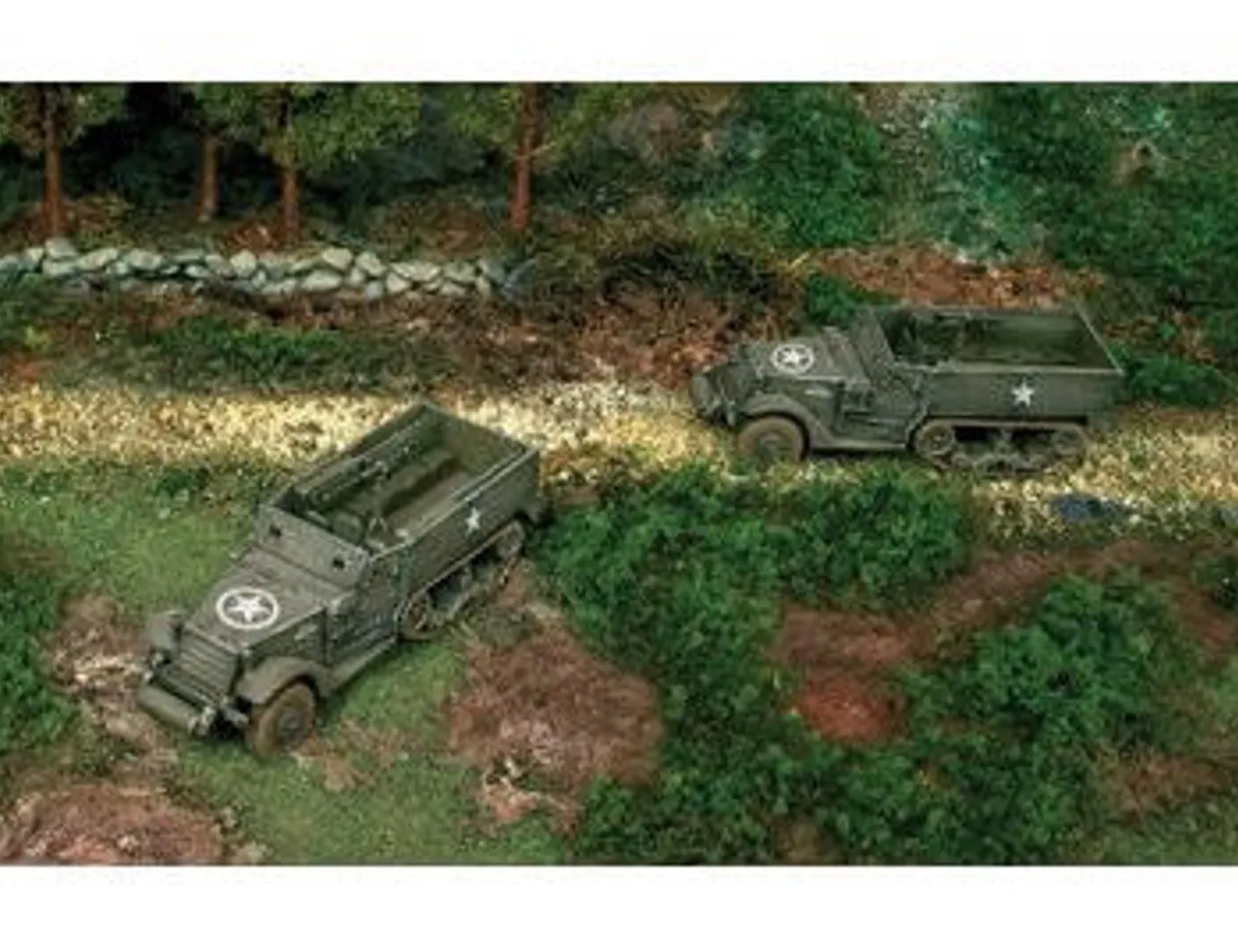 Italeri 1/72 M3A1 Half-Track Fast Assembly Model Kit