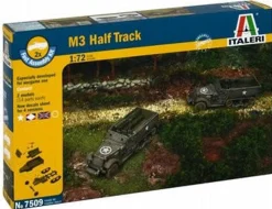 Italeri 1/72 M3A1 Half-Track Fast Assembly Model Kit
