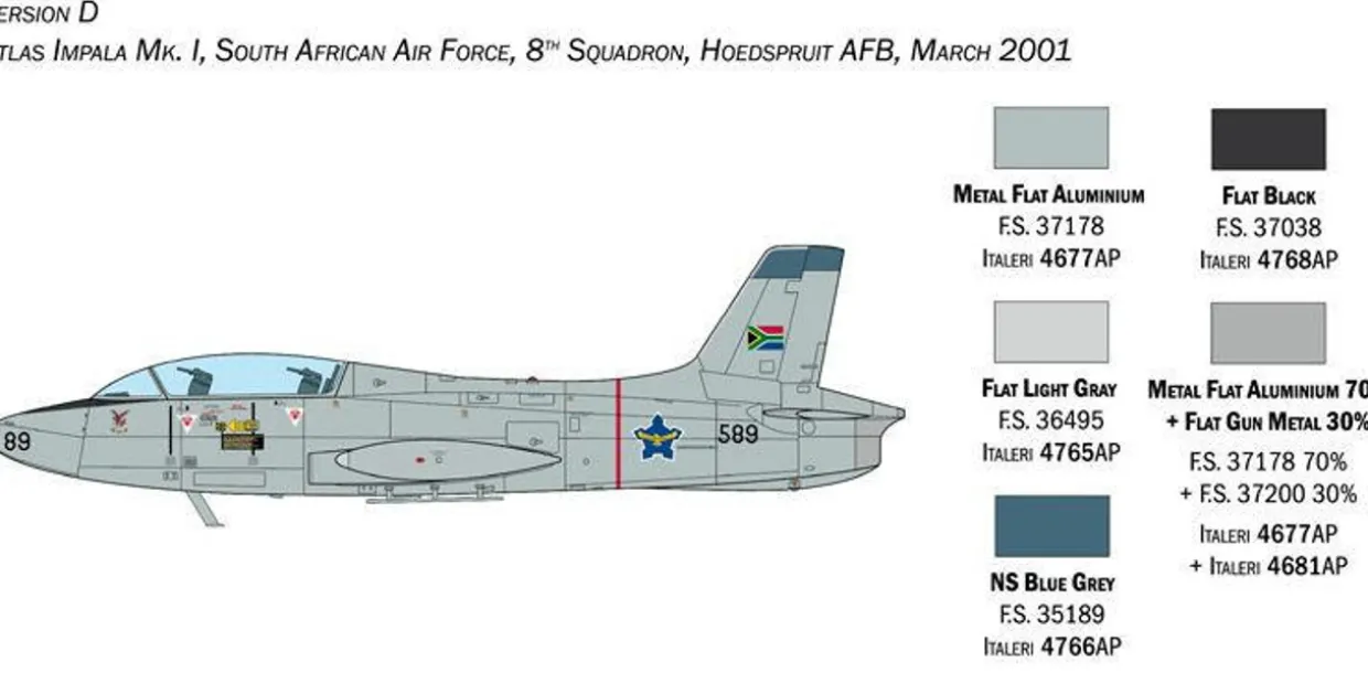 Italeri 1/48 Macchi MB-326