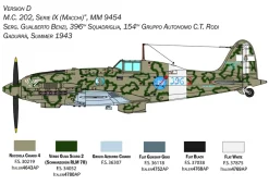 Italeri 1/32 Macchi MC.202 Folgore Model Kit