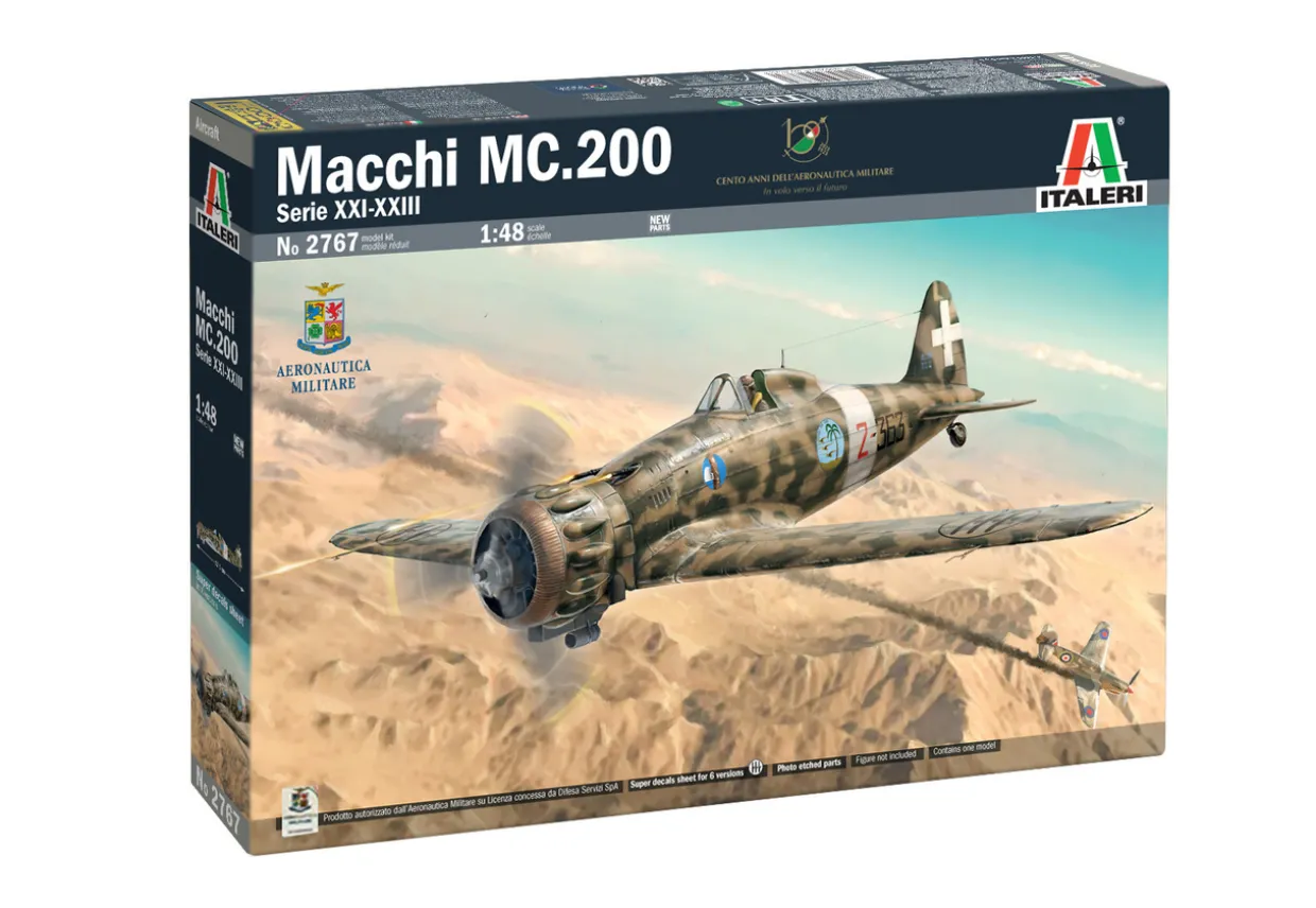 Italeri 1/48 Macchi MC.200 XXI-XXIII Series