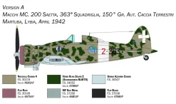 Italeri 1/48 Macchi MC.200 XXI-XXIII Series