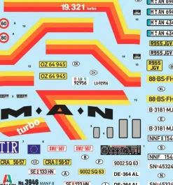 Italeri 1/24 MAN F8 19.321 2 Axle