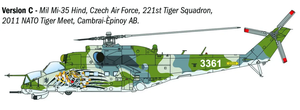 Italeri 1/72 Mil Mi-24P/Mil Mi-35P Hind