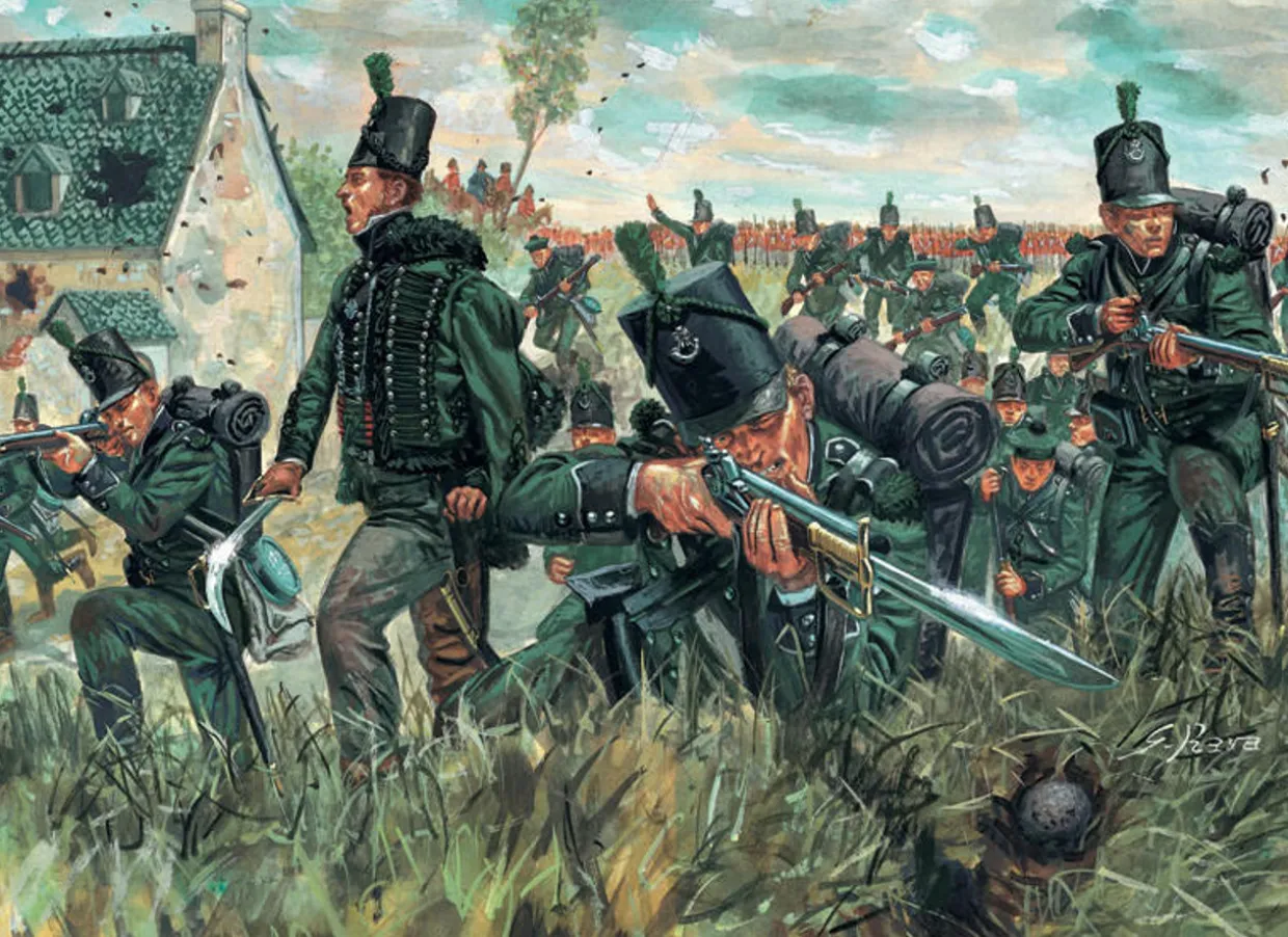 Italeri 1/72 Napoleonic British Green Jackets