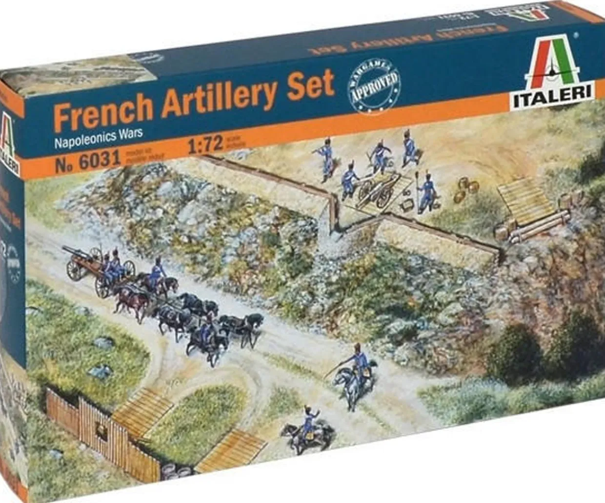 Italeri 1/72 Napoleonic French Artillery