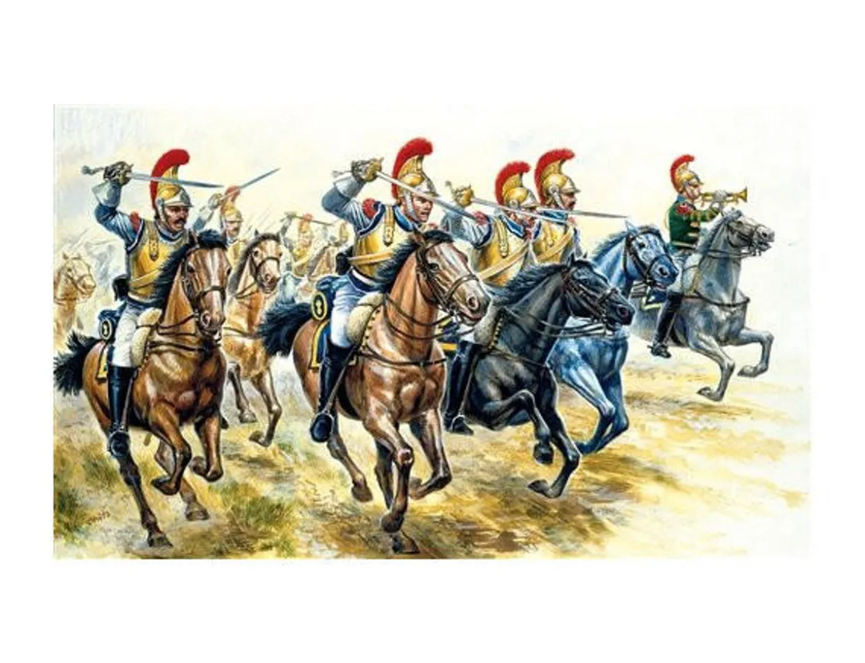 Italeri 1/72 Napoleonic French Heavy Cavalry