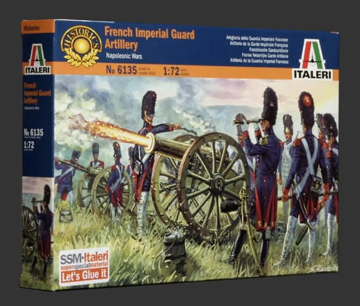 Italeri 1/72 Napoleonic French Imperial Guard Artillery