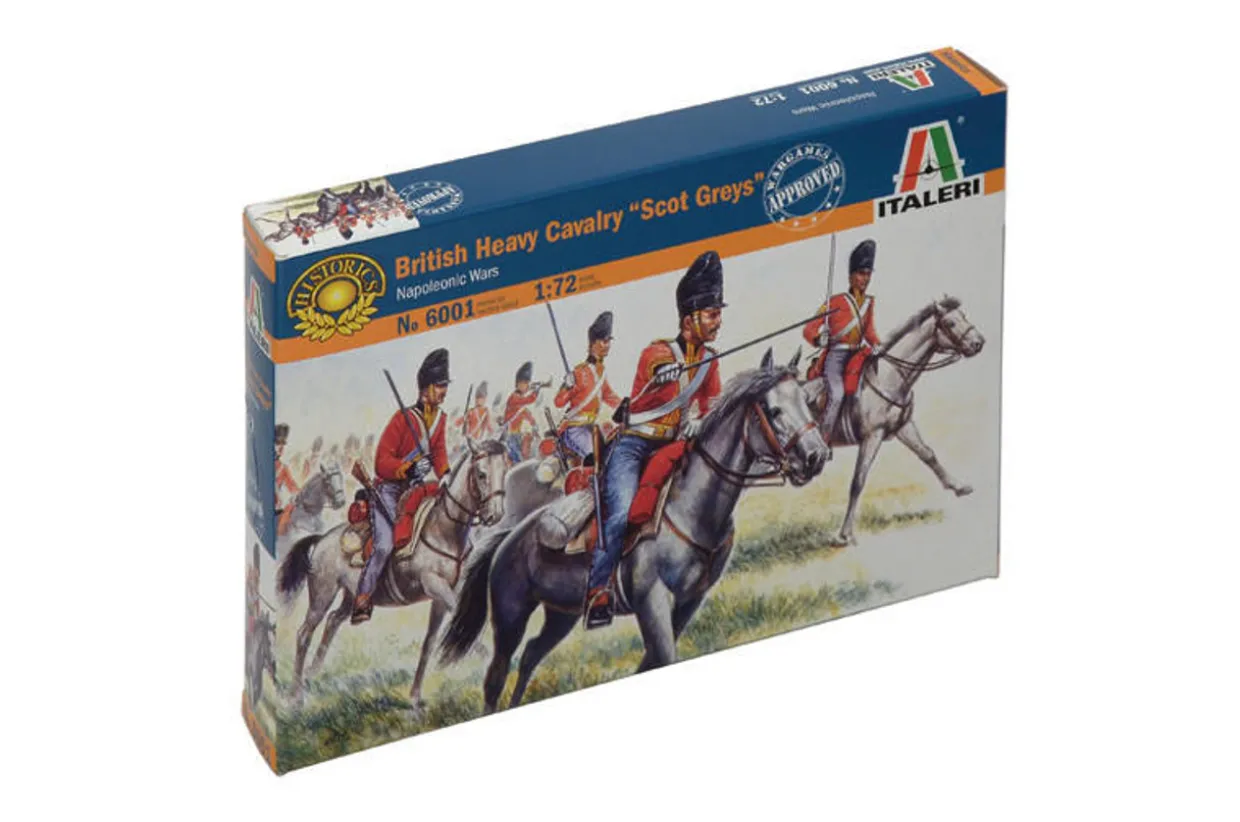 Italeri 1/72 Napoleonic Royal Scots Greys British Heavy Cavalry
