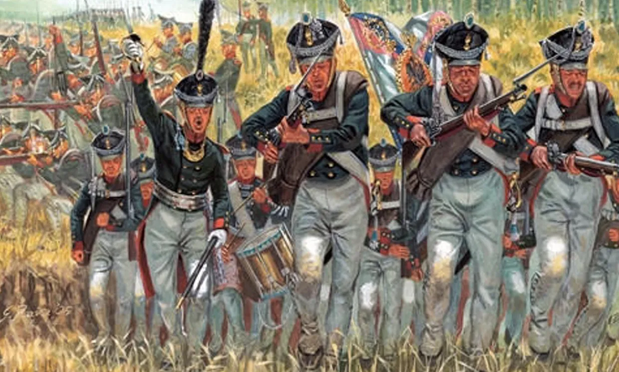 Italeri 1/72 Napoleonic Russian Infantry