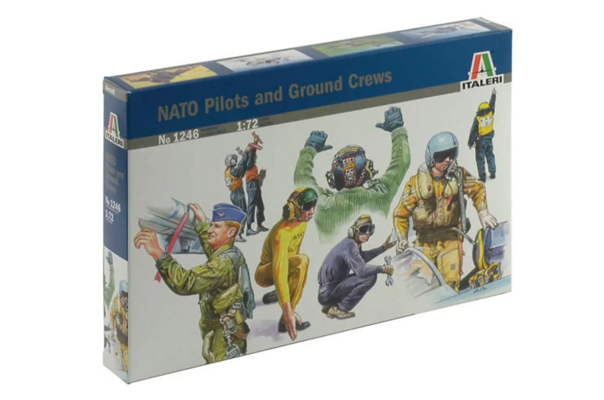Italeri 1/72 NATO Pilots and Ground Crew