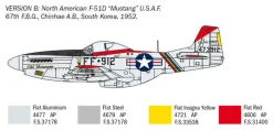 Italeri 1/72 North American F-51D Mustang Korean War