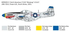 Italeri 1/72 North American F-51D Mustang Korean War